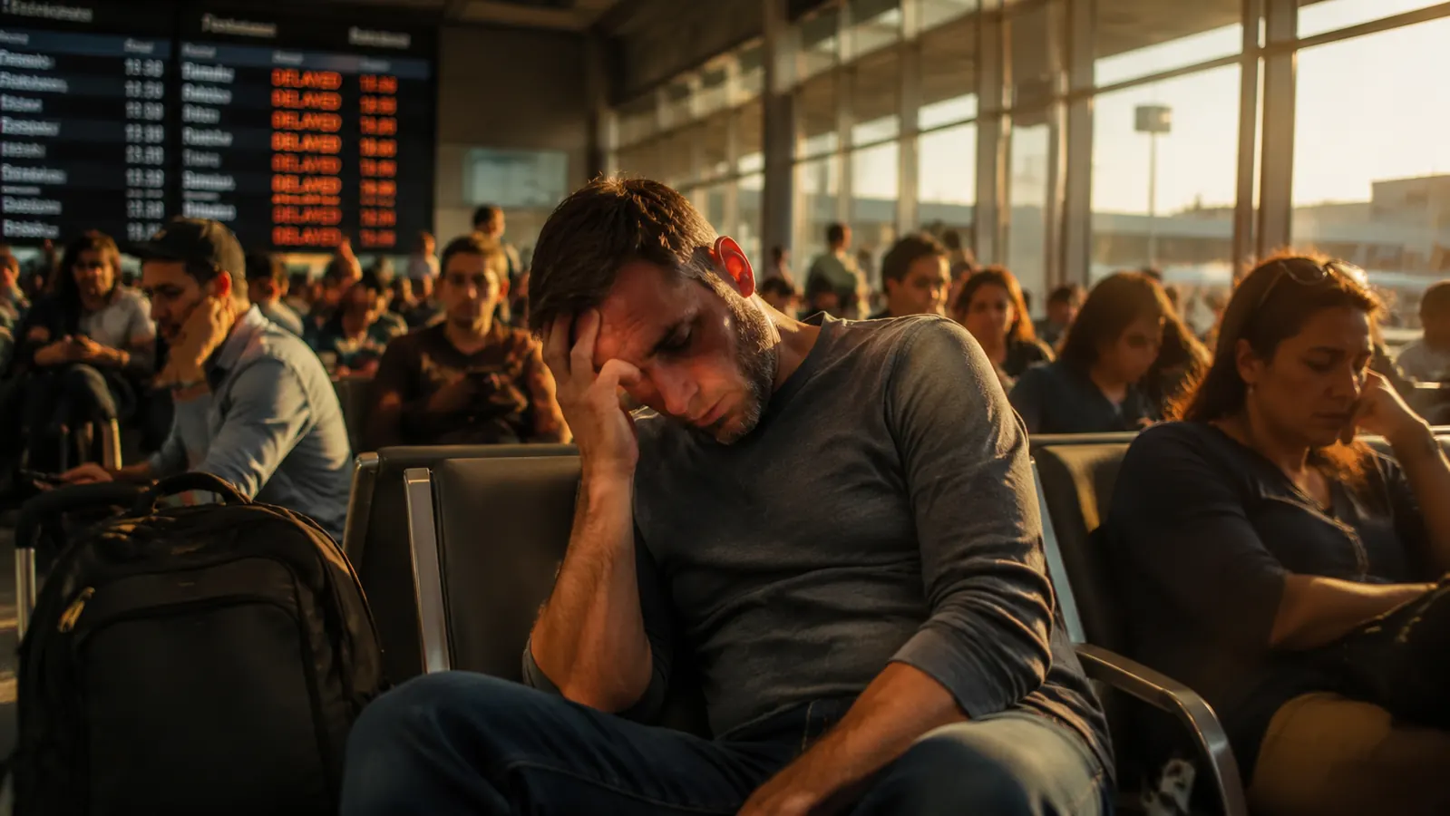 The Delayed Flight That Made Me Buy a Neck Fan on the Spot